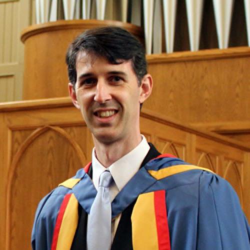 Dr. Jason Borders at Honors Convocation